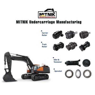 Forging Casting Technique Excavator Undercarriage Parts PC200 Bottom Roller Track Roller