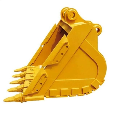 20ton Yellow/Black Wheel Backhoe Loader Excavator Spare Parts Casting Bucket for PC200