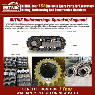 CATERPILLAR D7G Segment Sprocket One Stop Service for Bulldozer Undercarriage Parts