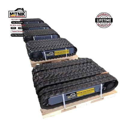 Excavator Undercarriage Parts Customized 6T Rubber Crawler Track Frame for OEM Buyers