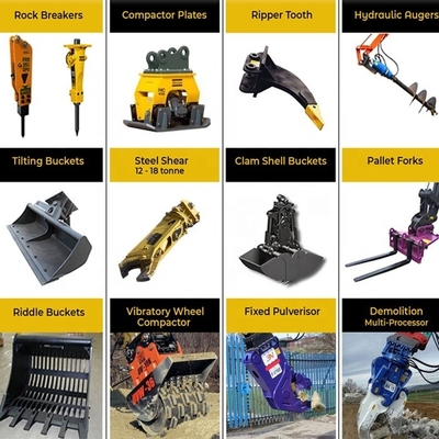Construction Machinery Parts Excavator Bucket with and Max Jaw Opening of 300mm-1000mm