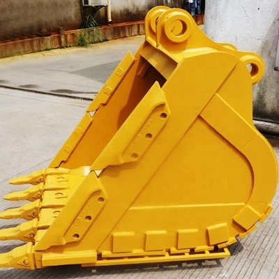 PC500 CAT349 DX500 2.6cbm 48T Excavator Heavy Rock Bucket with 500mm Max Jaw Opening
