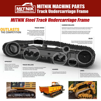 High Durability 10Ton Steel Track Undercarriage Parts for Excavator OEM Avaiable