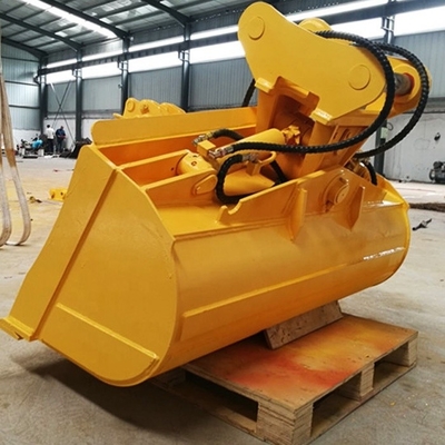 PC1250 PC100 PC200 Excavator Attachment Parts HD Bucket Max Jaw Opening 300mm-1000mm
