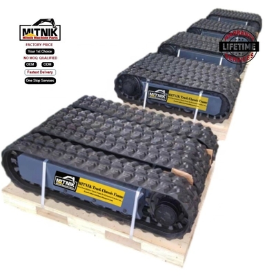 6 Ton Rubber Track Chassis Crawler Track Undercarriage for Excavator and OEM Service