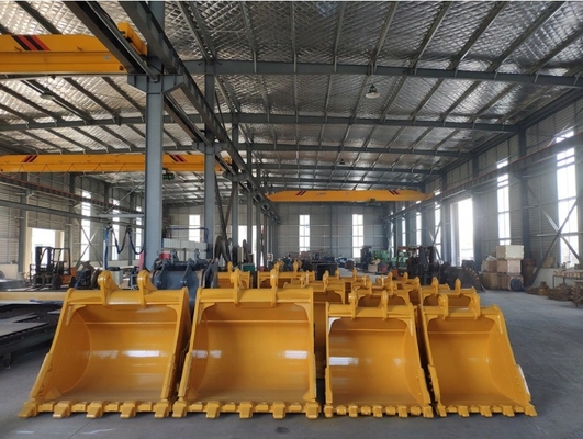 Yellow/Black Mini Excavator Bucket for PC150 PC200 PC300 2.1m3 Capacity Rock Bucket