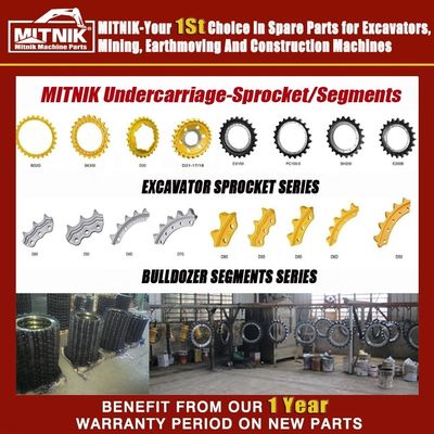 Excavator Undercarriage Parts D6D D6R D6H D68X Sprocket Discount Dozer Bulldozer Sprocket