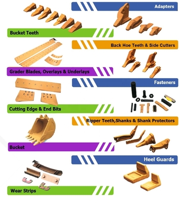 SD16L-80-00030 Shantui Bulldozer Ground Engaging Parts Excavator Bucket Blades Cutting Edge