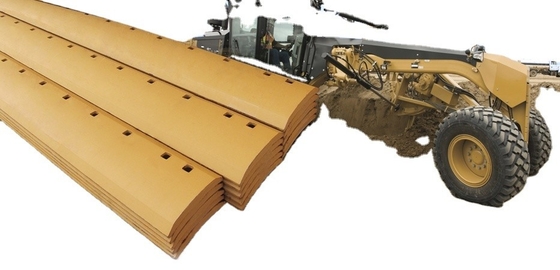 Yellow 4T-2242 Bucket Cutting Edge Forging Technique for Caterpillar 120G 12G Grader