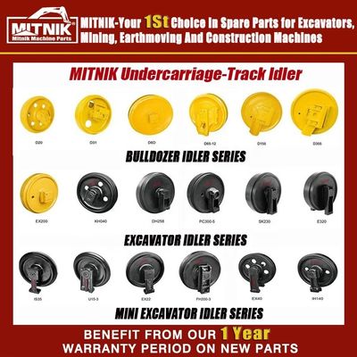 2 Years After Service Hardness Depth 8-12mm Front Idler for D10N D10R Dozer Bulldozer