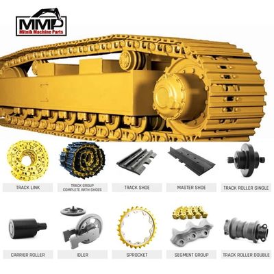 D20 BD2G D31 Crawler Bulldozer Track Chain Group and Suitable for 1.5t-45t Equipment