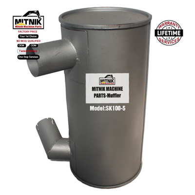 SK100-5 Pipe Exhaust Muffler Tube for Kobelco Engine Enhance Your Machinery's Performance