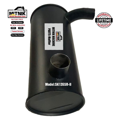 SK135SR-II Muffler Silencer Upgrade for Kobelco Excavator at Food Beverage