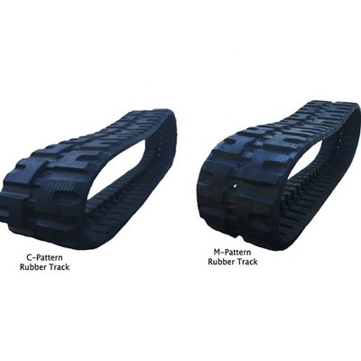 C50R3C Excavator Crawler Rubber Track 450X110X74 For TAKEUCHI Yanmar Mini Excavator