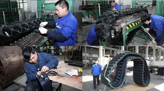 400X72.5X72N Nature Rubber Mini Excavator Rubber Track for KOMATSU PC45MR-2 at Best