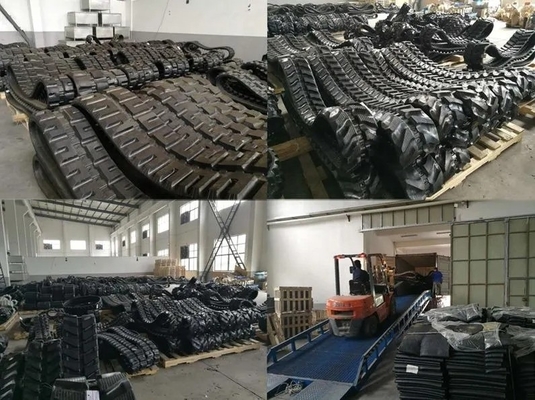 400X72.5X72N Nature Rubber Mini Excavator Rubber Track for KOMATSU PC45MR-2 at Best