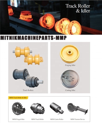 D10N D10R D10T Bulldozer Undercarriage Spare Parts Double Track Roller Bottom Roller