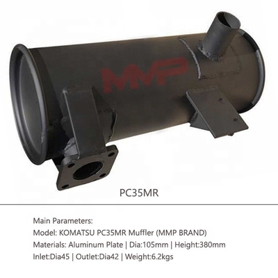 Hitachi EX1200-5C EX1200-5D Excavator Engine Parts Muffler Silencer and Long-Lasting