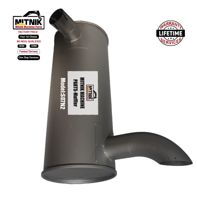 Excavator Spare Parts for Energy Mining Industry Aftermarket Engine Silencer Muffler